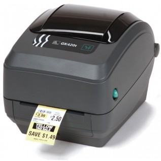 Настольный термотрансферный принтер Zebra GK 420 T